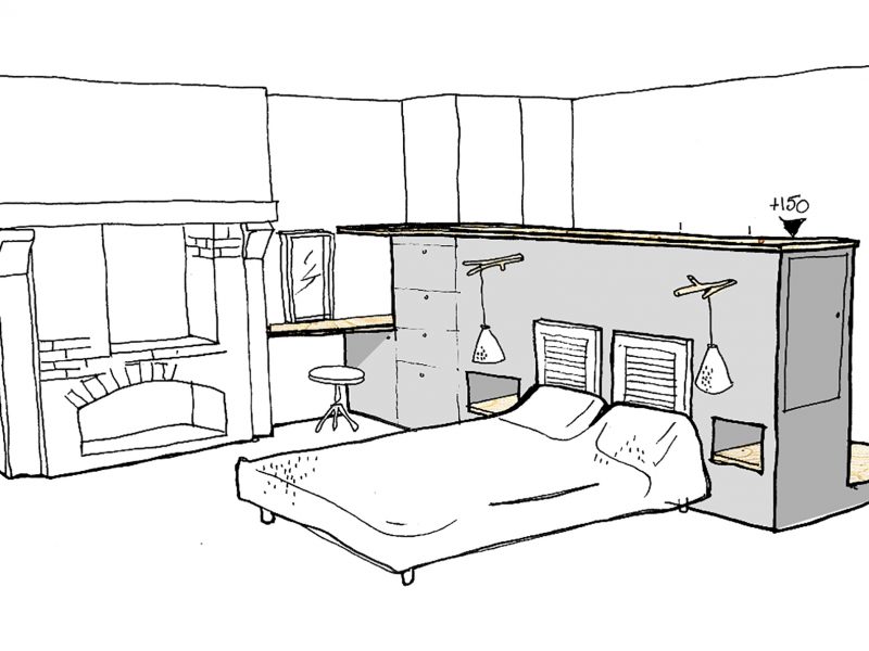 mission conseil pour aménagement d'une chambre