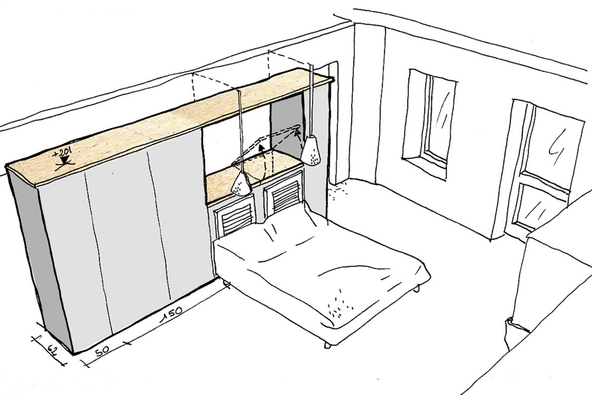 mission conseil pour aménagement d'une chambre Brioude
